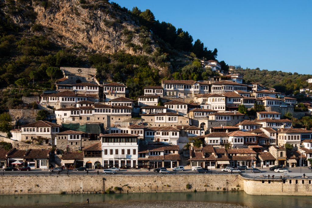 Mangalem Quarter Berat albania travel guide