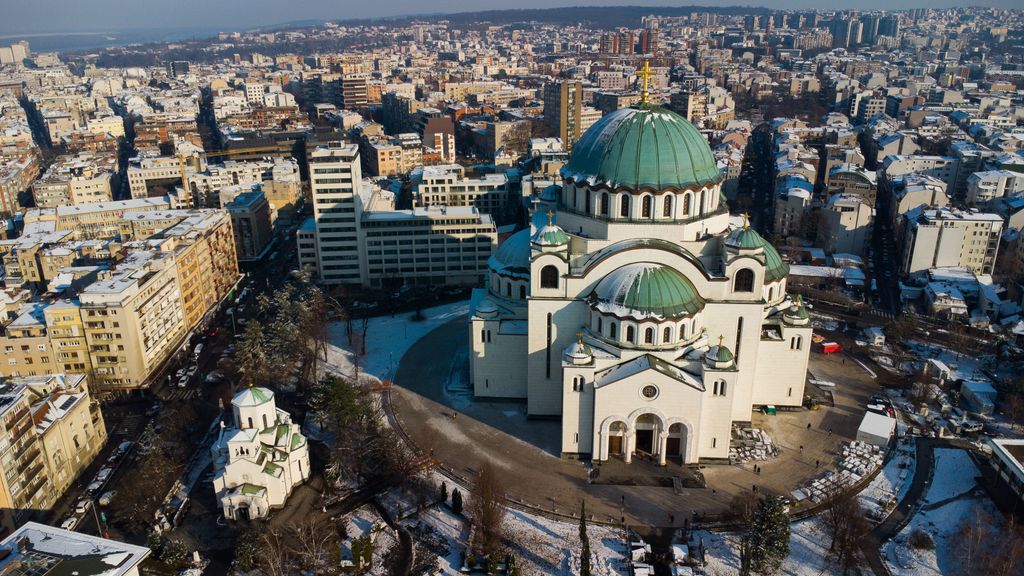 Belgrade riverfront, Serbia